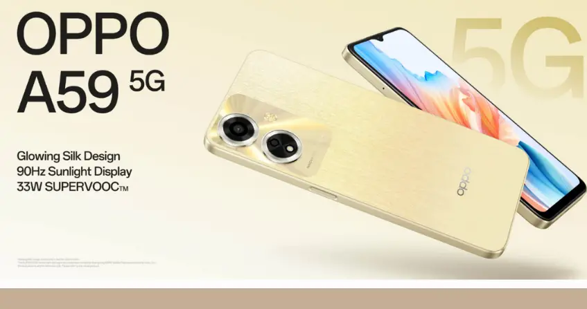 Oppo a59 5g smartphone