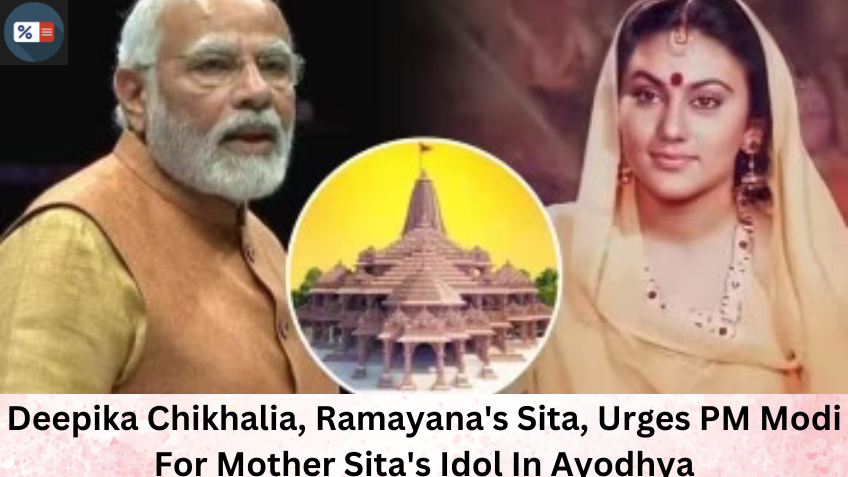 Deepika Chikhalia, Ramayana's Sita, Urges PM Modi For Mother Sita's Idol In Ayodhya