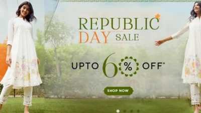 Up to 60% of on republic day sale